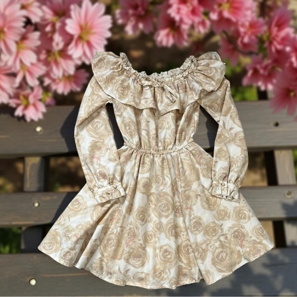 Liz Lisa Kawaii Teddy Bear Print Dress Size 0 - Picture 1 of 10